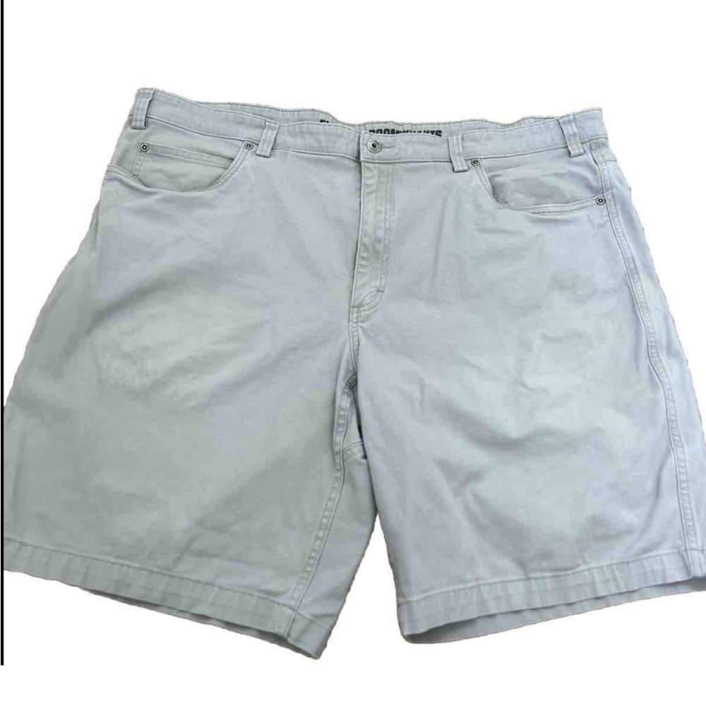 Duluth Trading Co Ballroom Flex Gray Khakis Shorts Men’s 46